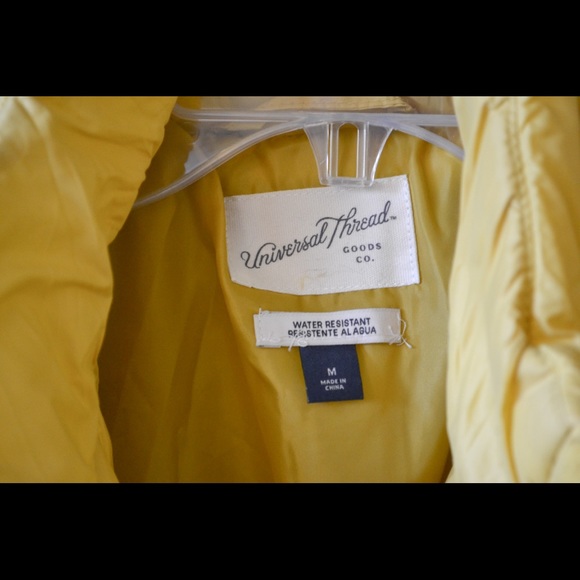 Yellow Puffer Jacket - Picture 3 of 4